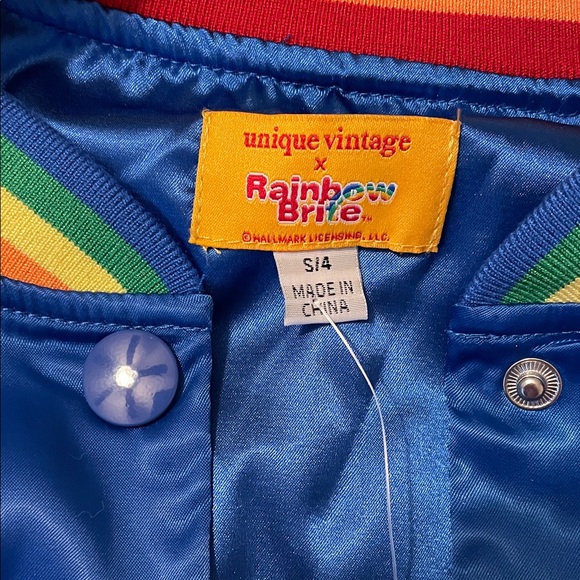 NWT Unique Vintage Rainbow Brite Jacket - Picture 3 of 3